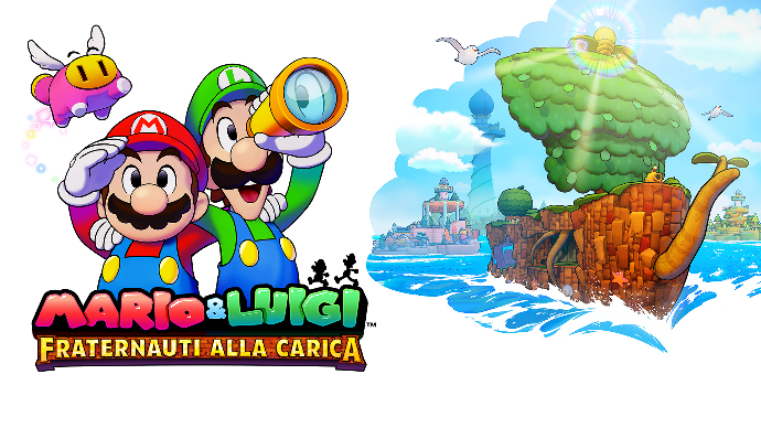 Mario E Luigi Fraternauti Alla Carica