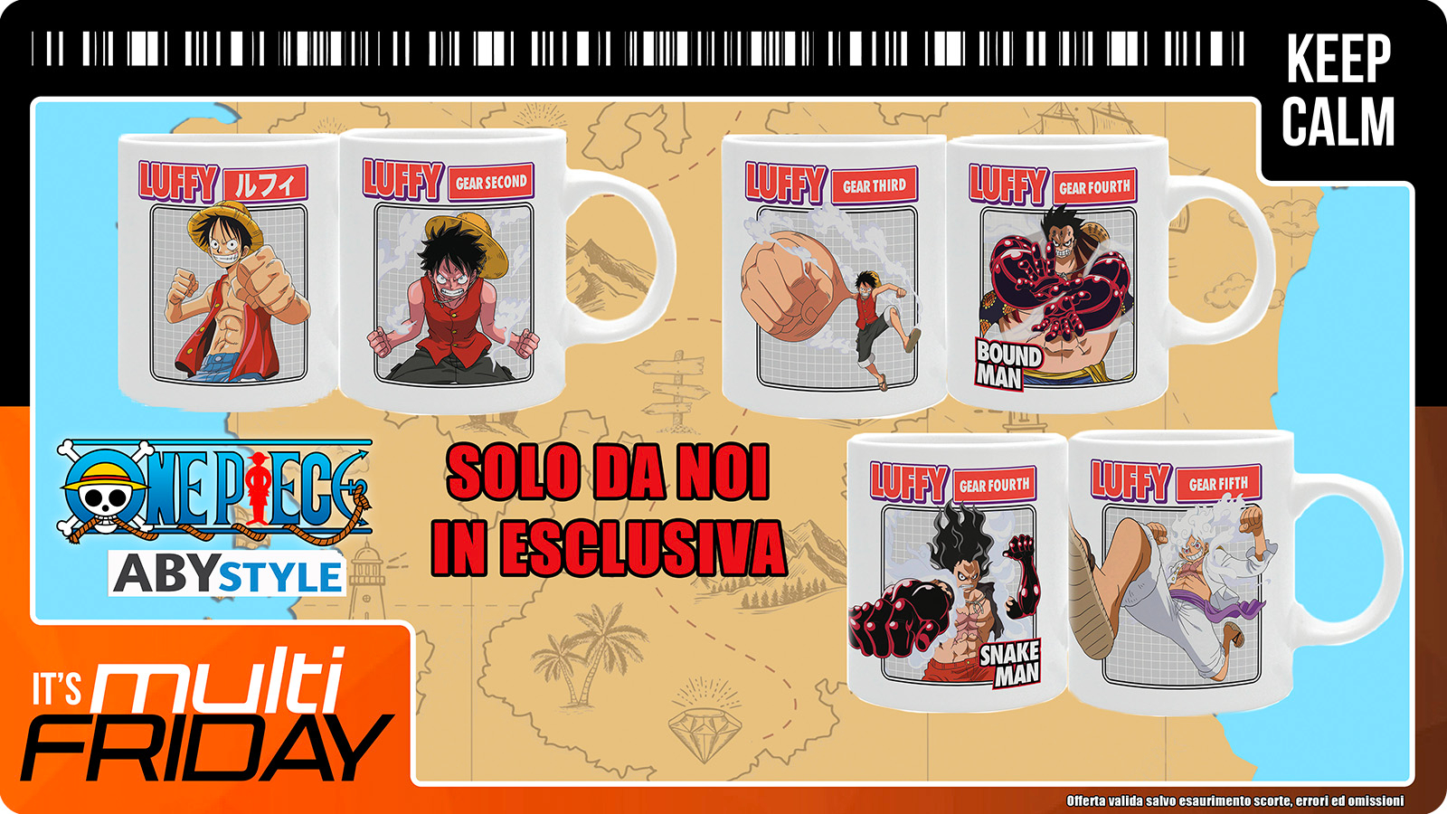 Promo Tazze One Piece