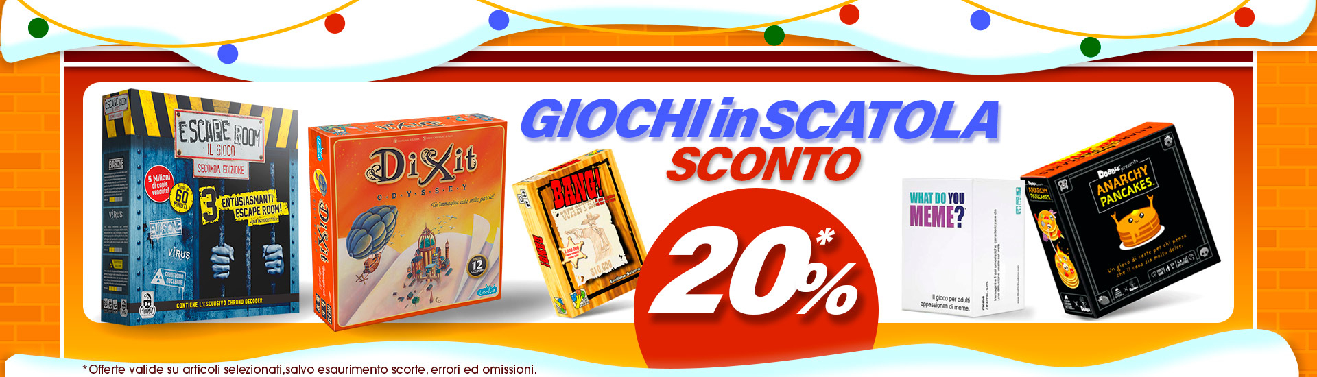 Promo Giochi da Tavolo