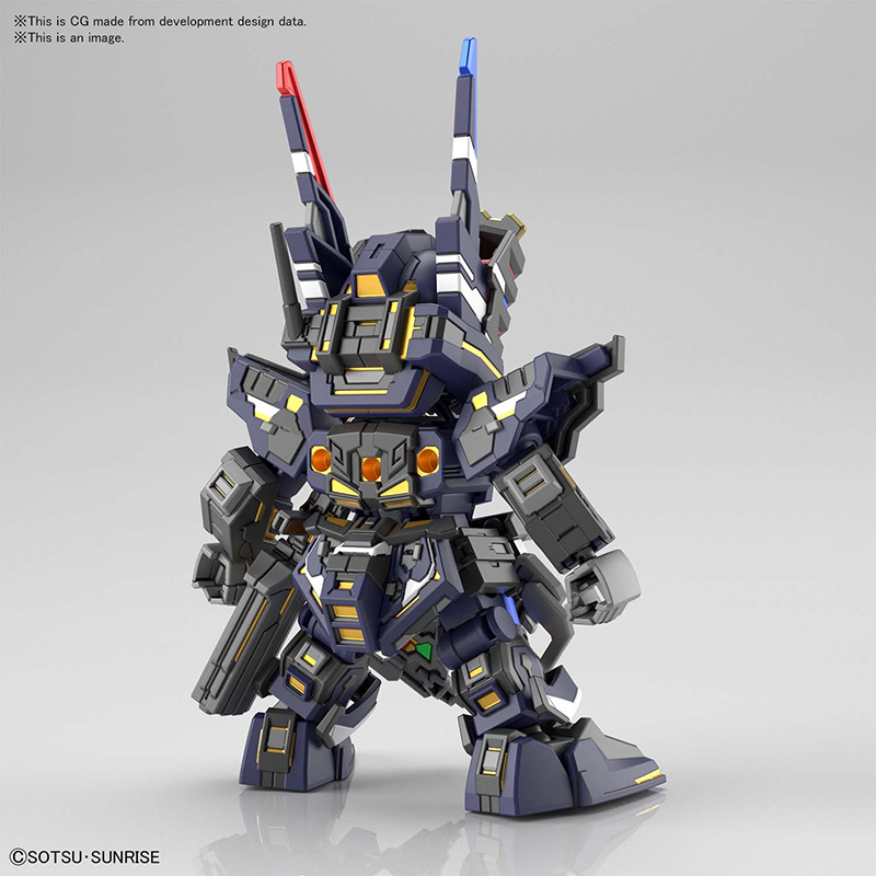 BANDAI Model Kit Gunpla Gundam SDW Heroes Verde Buster Sgt 8cm
