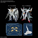 BANDAI Model Kit Gunpla HG Gundam XI vs Penelope EFF 1/144 18cm