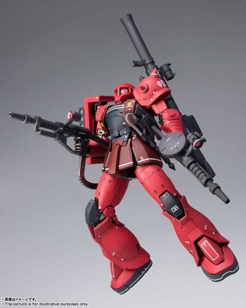 BANDAI MS-05S Char Aznable´s Zaku I Gundam The Origin GFFMC 18 cm Action Figure