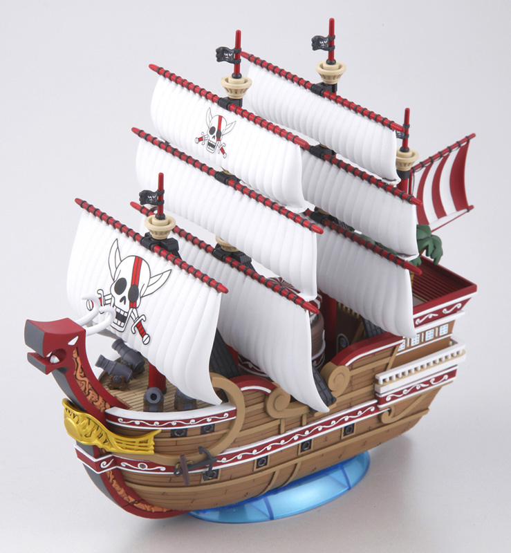 BANDAI - One Piece Grand Ship Collection - Red Force Ship Model Kit