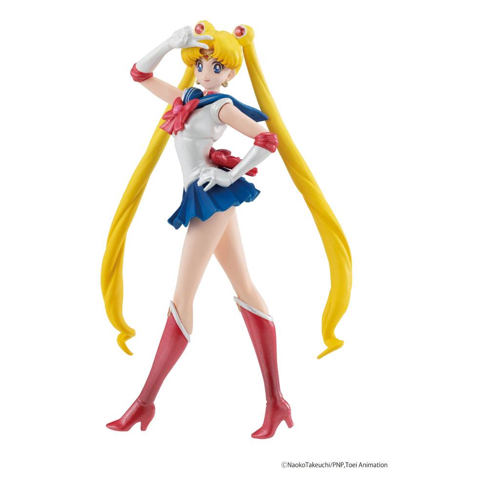 BANDAI Sailor Moon HGIF Pretty Guardian SET 5 Sailor Pack 10 cm Figure