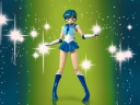 BANDAI Sailor Moon Sailor Mercury Animation Color Edition S.H. Figuarts 14 cm Action Figure