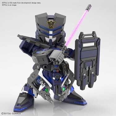 BANDAI Verde Buster Team Member Gundam SDW Heroes Gunpla 7 Cm Model Kit