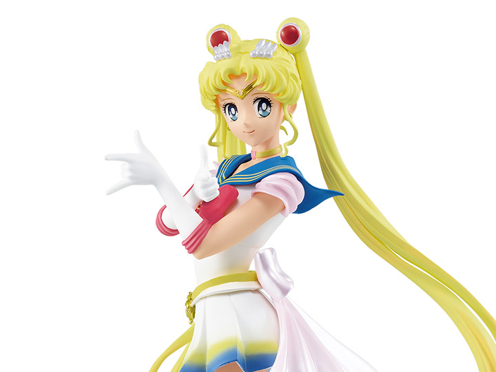 BANPRESTO Sailor Moon Eternal Glitter &amp; Glamours Super Sailor Moon Version B 23 cm Figure