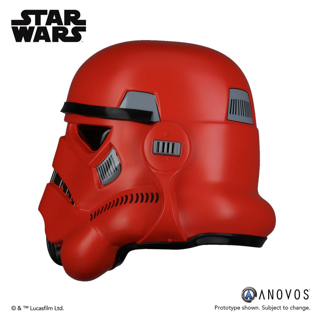 Elmo indossabile Star Wars Replica 1/1 Crimson Stormtrooper   Anovos 