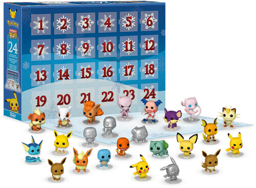 Funko Pop Calendario dell'Avvento Pokemon 24 pz