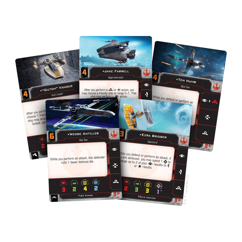 ASMODEE - Star Wars X-Wing Seconda Edizione Kit di Conversione Alleanza Ribelle Espansione