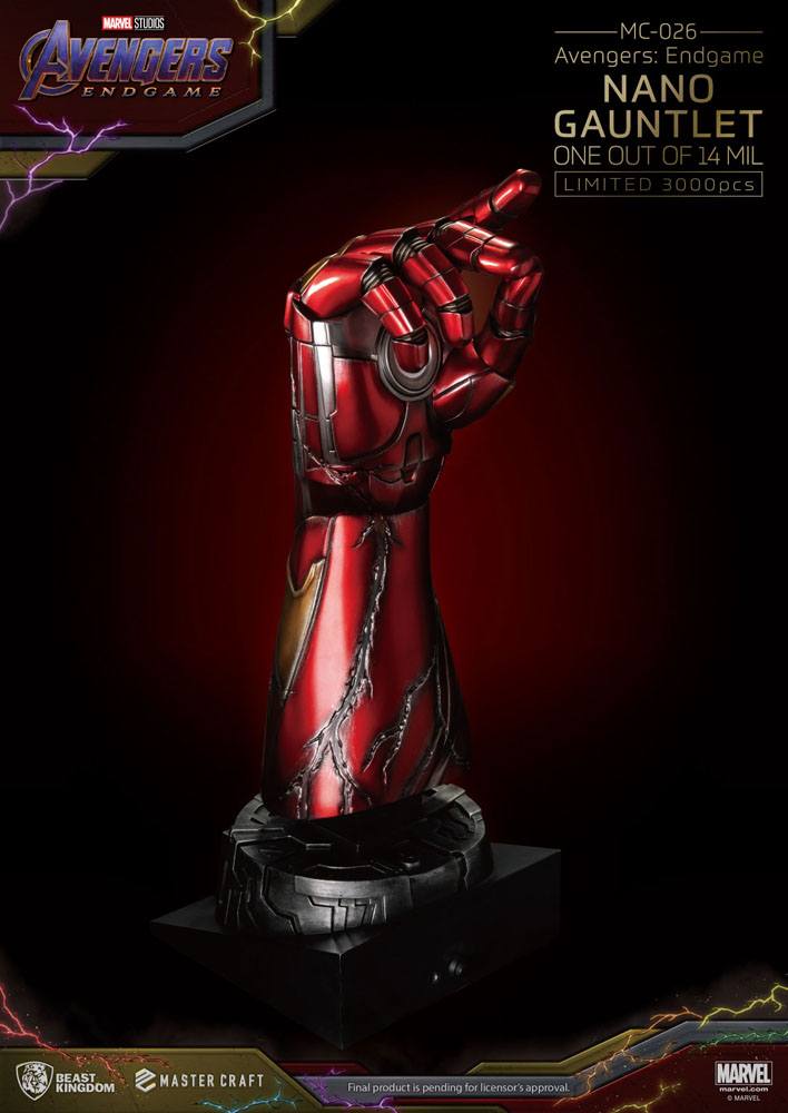 Avengers Endgame Replica Nano Gauntlet 47 Cm BEAST KINGDOM