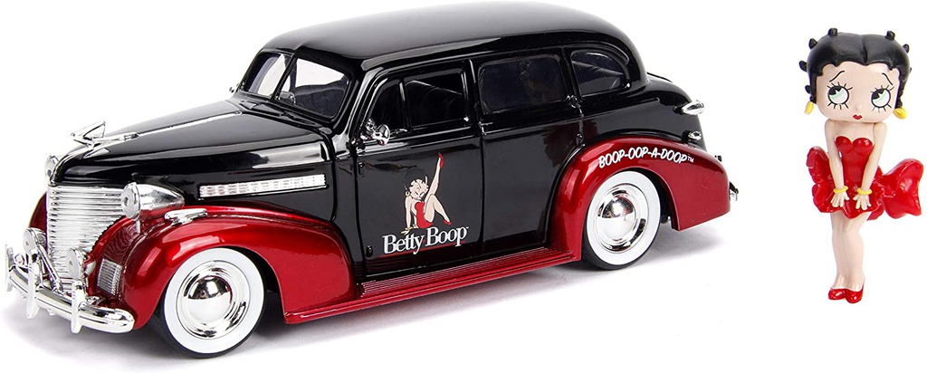 JADA TOYS Chevrolet Master Betty Boop 1/24 Die Cast Model