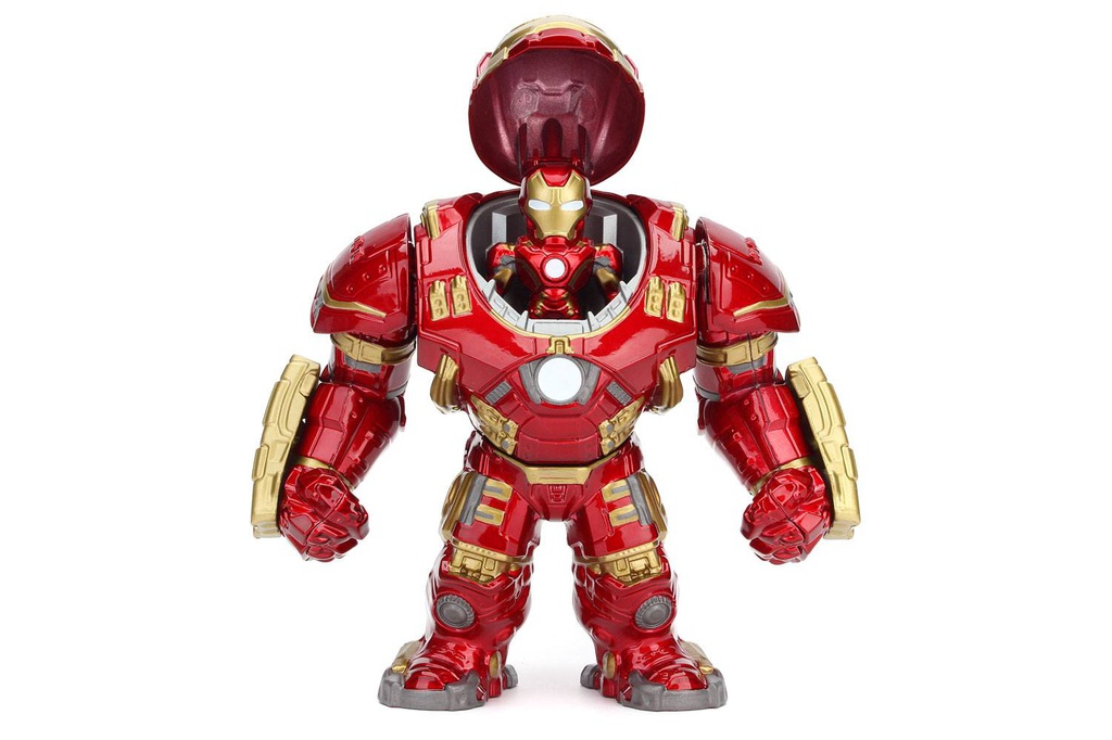 JADA TOYS Hulkbuster &amp; Iron Marvel Avengers Metals Die Cast 15 cm Figure