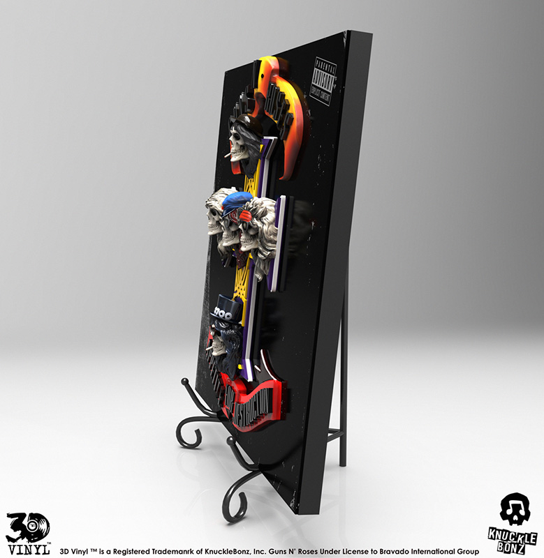 KNUCKLEBONZ Guns N Roses Appetite For Destruct 3D 30 cm Replica