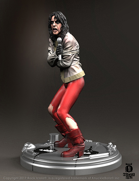 KNUCKLEBONZ - Rock Iconz Alice Cooper I 20 cm Statua