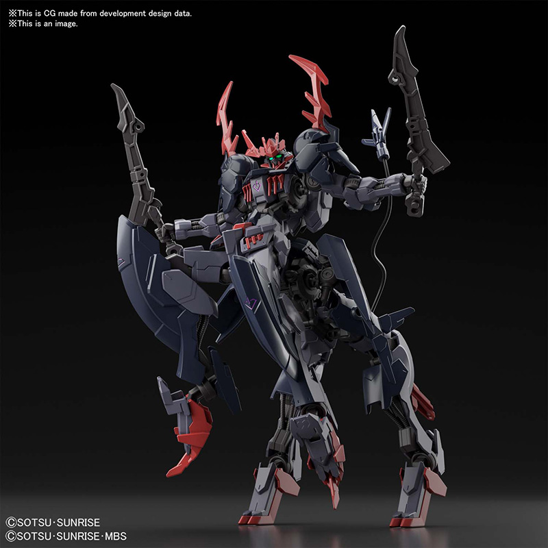BANDAI Barbataurus Gundam 1/144 13 Cm Gunpla Model Kit