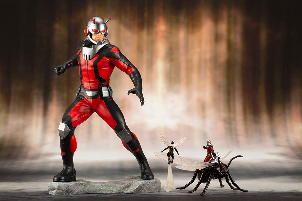 KOTOBUKIYA - ArtFX - Marvel Comics Avengers Series Astonishing Antman &amp; Wasp 19 cm Figure