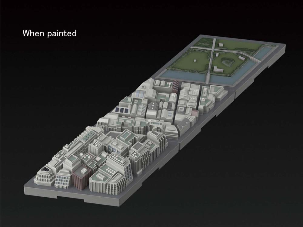 BANDAI Customize Scene Base Landscape Version 30 Minute Missions Accessori Model Kit