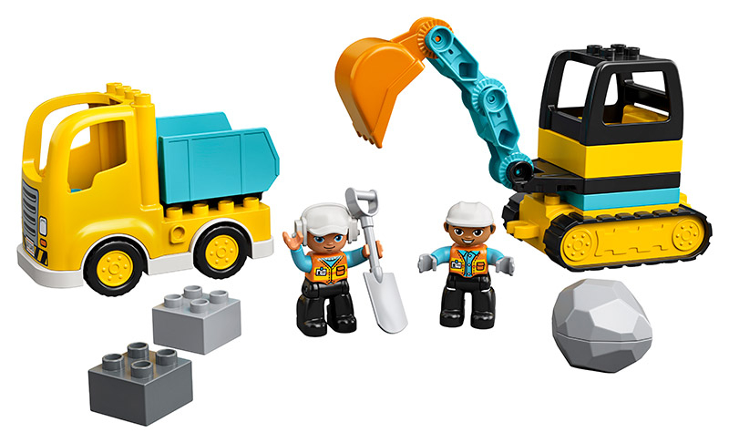 Lego Camion e scavatore cingolato Duplo 10931