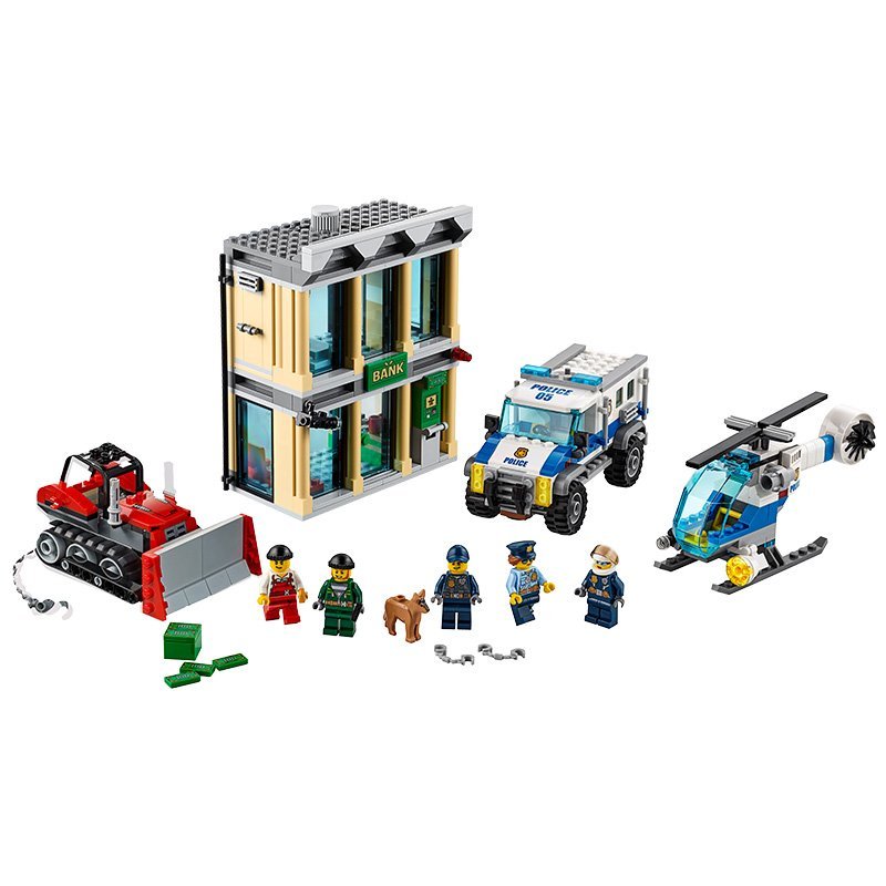 LEGO City 60140 - Rapina con il bulldozer