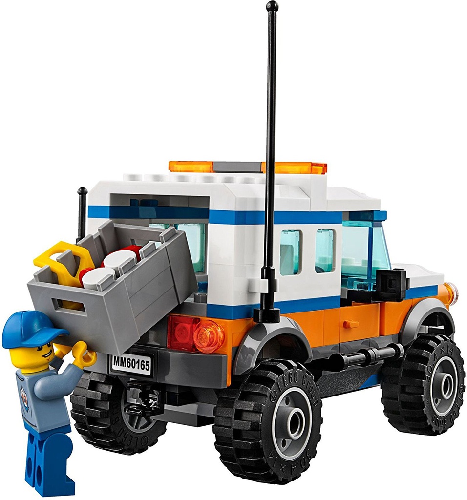 LEGO City 60165 - Unità di risposta con il fuoristrada 4x4