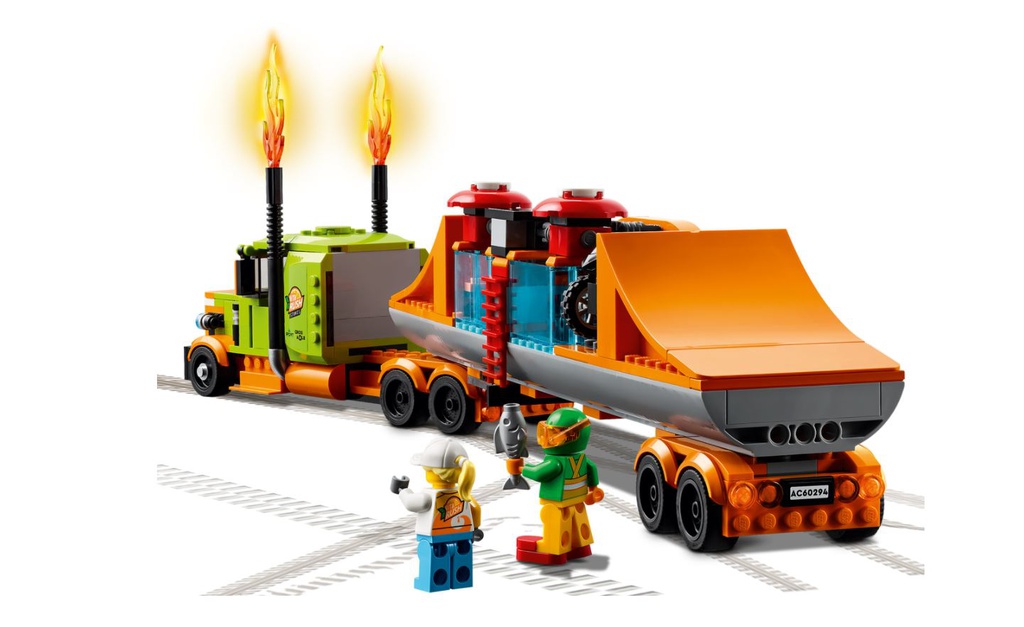 LEGO City Truck dello Stunt Show 60294