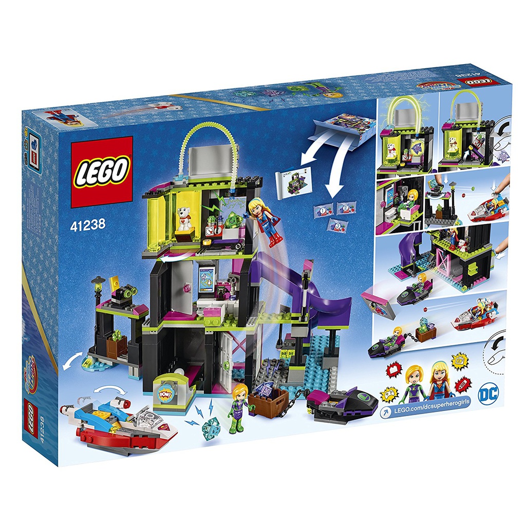 LEGO Dc Super Hero Girls 41238 - La fabbrica di Kryptomite di Lena Luthor