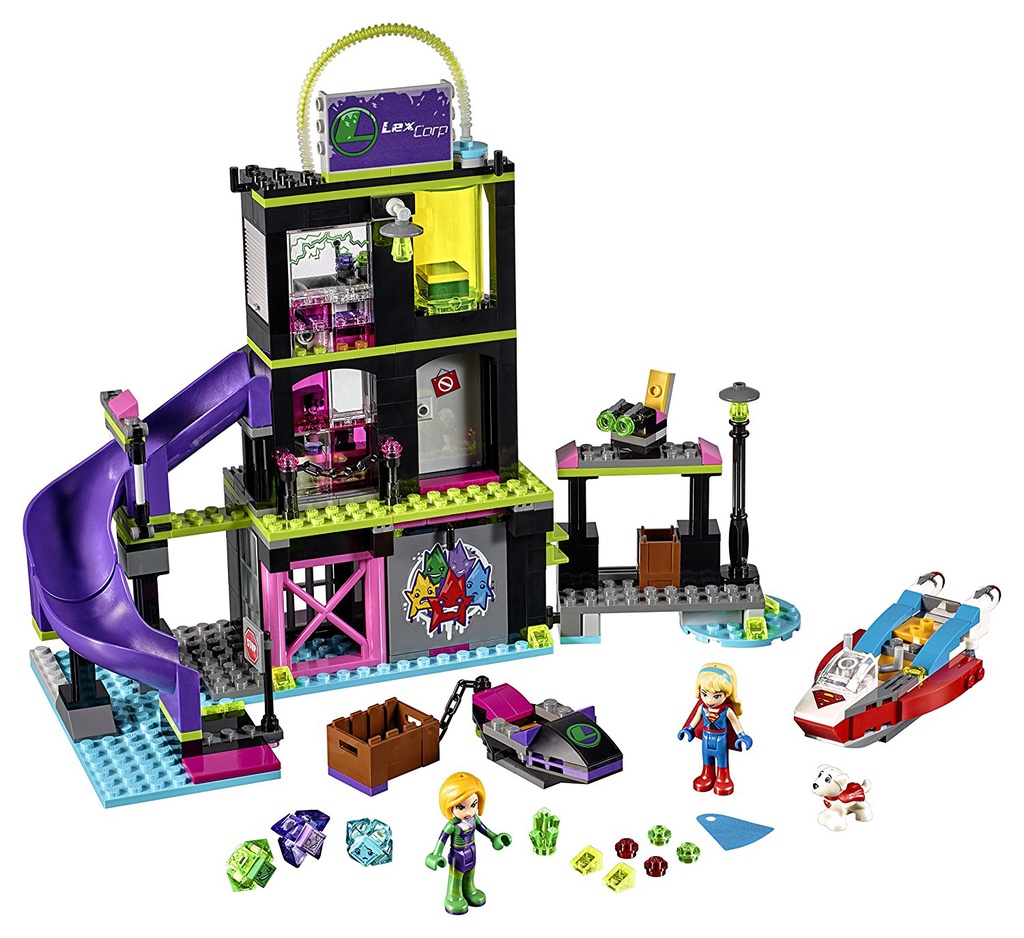 LEGO Dc Super Hero Girls 41238 - La fabbrica di Kryptomite di Lena Luthor