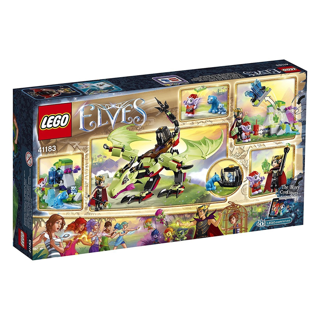 LEGO Elves 41183 - Il drago malvagio del Re Goblin