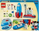 Lego Mickey and Friends Il razzo spaziale di Topolino e Minnie 10774