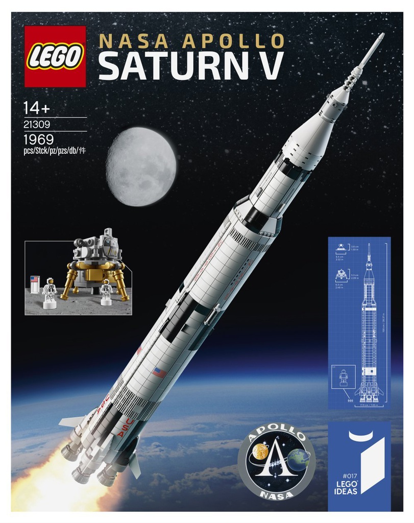 LEGO Nasa Apollo 21309 - Saturn V