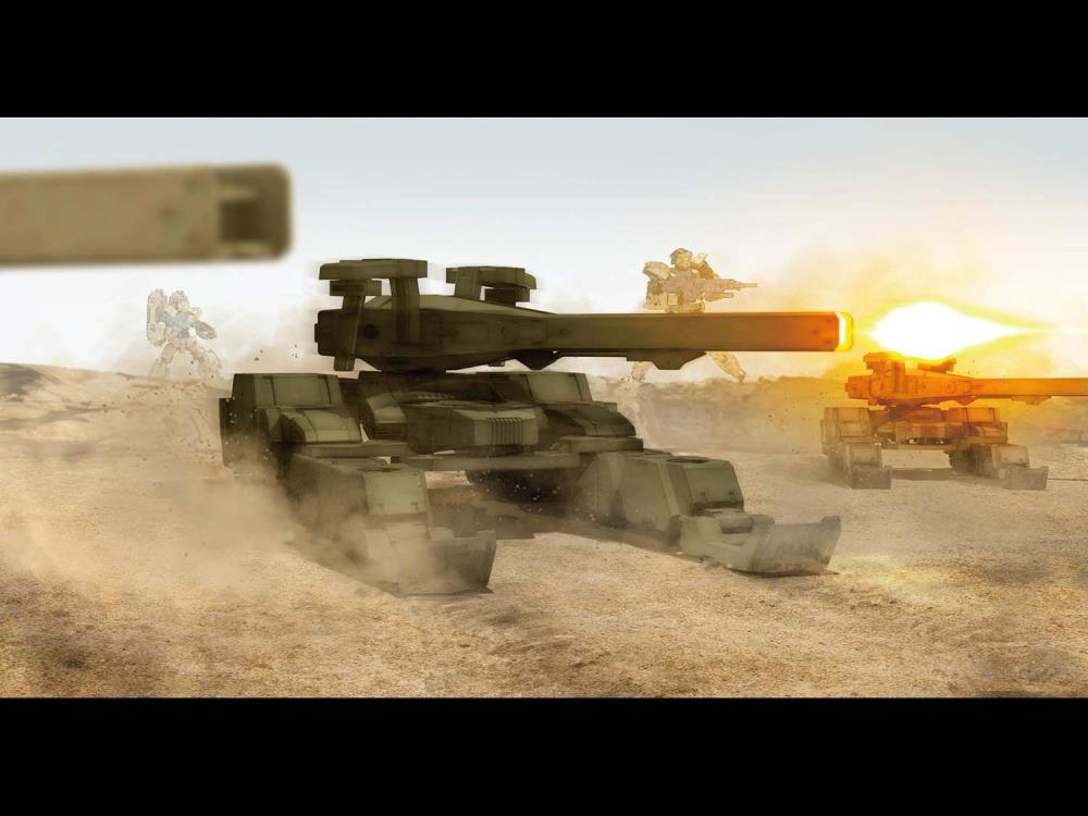 BANDAI EXA Tank Olive Drab 30 Minute Missions 5 cm Model Kit