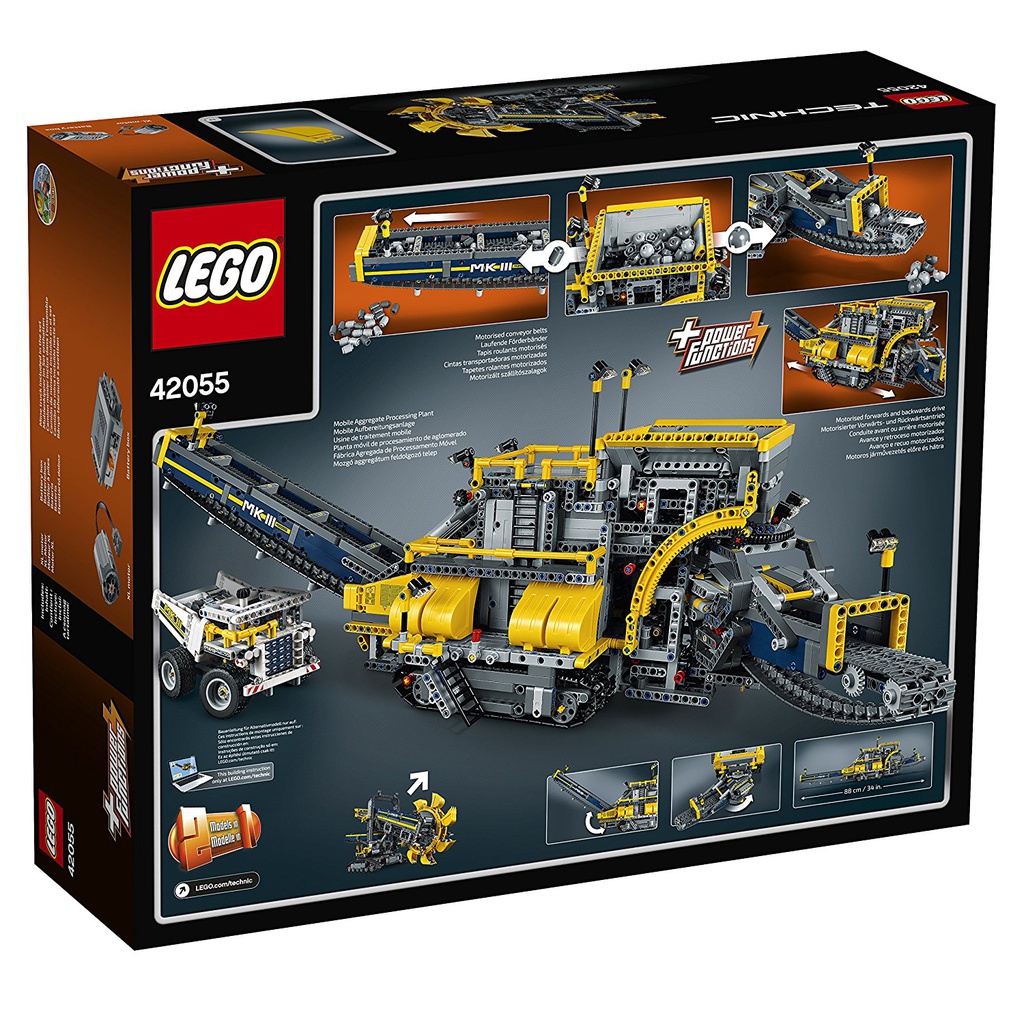 Lego Technic 42055 - Escavatore A Ruota
