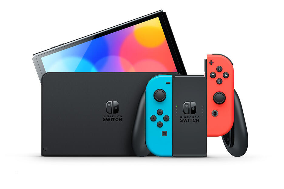 Nintendo Switch Console OLED Color Neon 