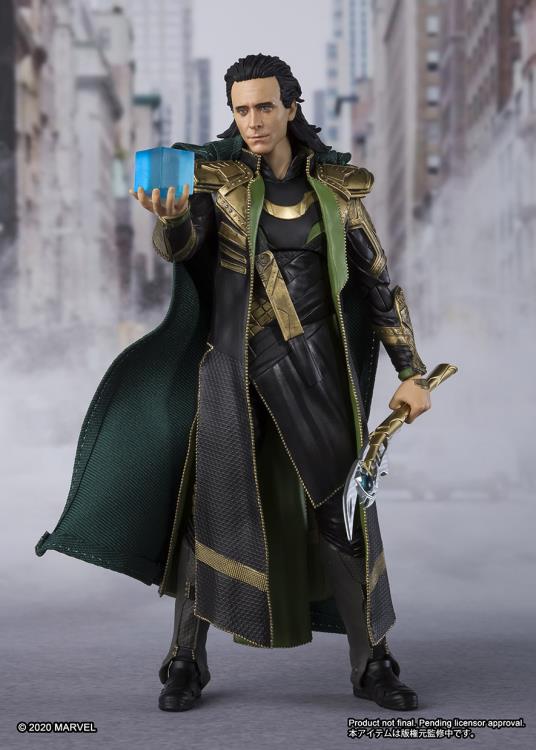 BANDAI Loki Marvel The Avengers SH Figuarts 15 cm Action Figure