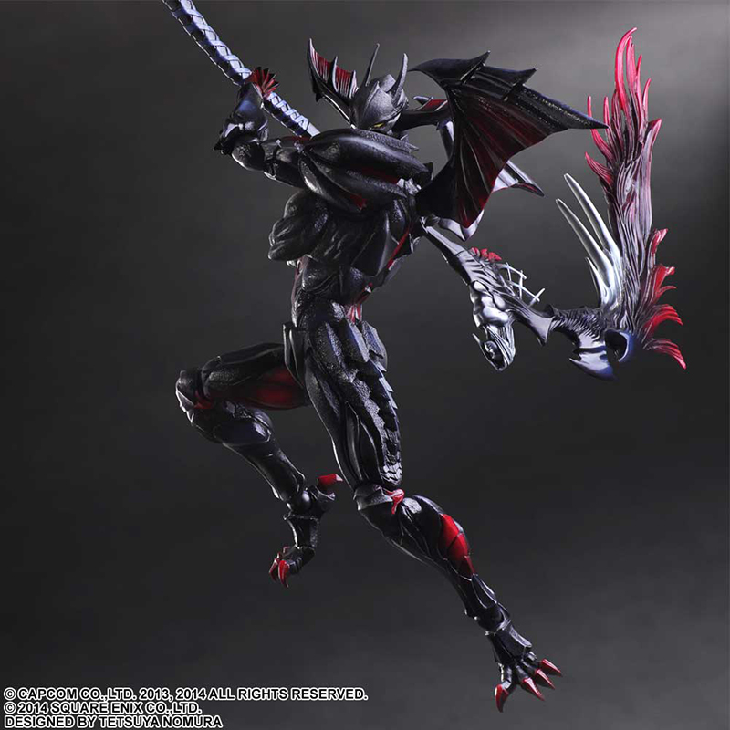 SQUARE ENIX - Monster Hunter 4 Ult Diabolos Armor Rage Action Figure