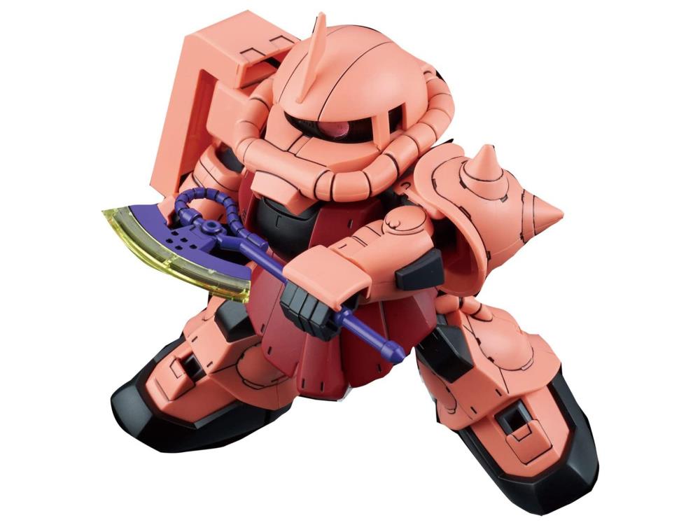 Bandai Model kit Gunpla Gundam Cross Silhouette Hello Kitty Char Zaku 2