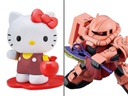 Bandai Model kit Gunpla Gundam Cross Silhouette Hello Kitty Char Zaku 2