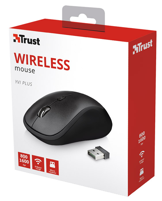 TRUST - Yvi Plus Wireless Mouse