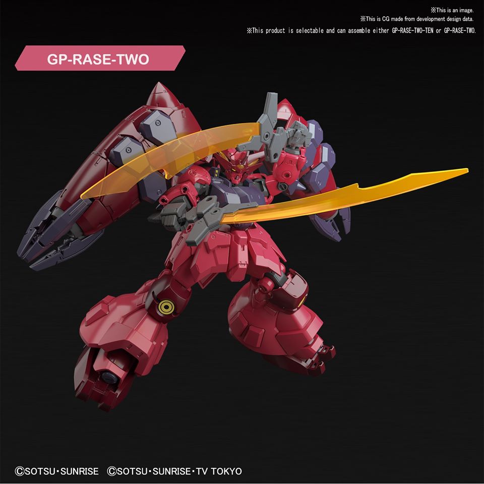 Bandai Model kit Gunpla Gundam HGBDR Gundam GP-Rase-Two-Ten 1/144