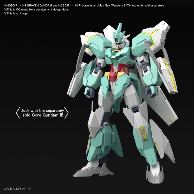 Bandai Model kit Gunpla Gundam HGBDR Protagonist Unit New Armor 2 1/144