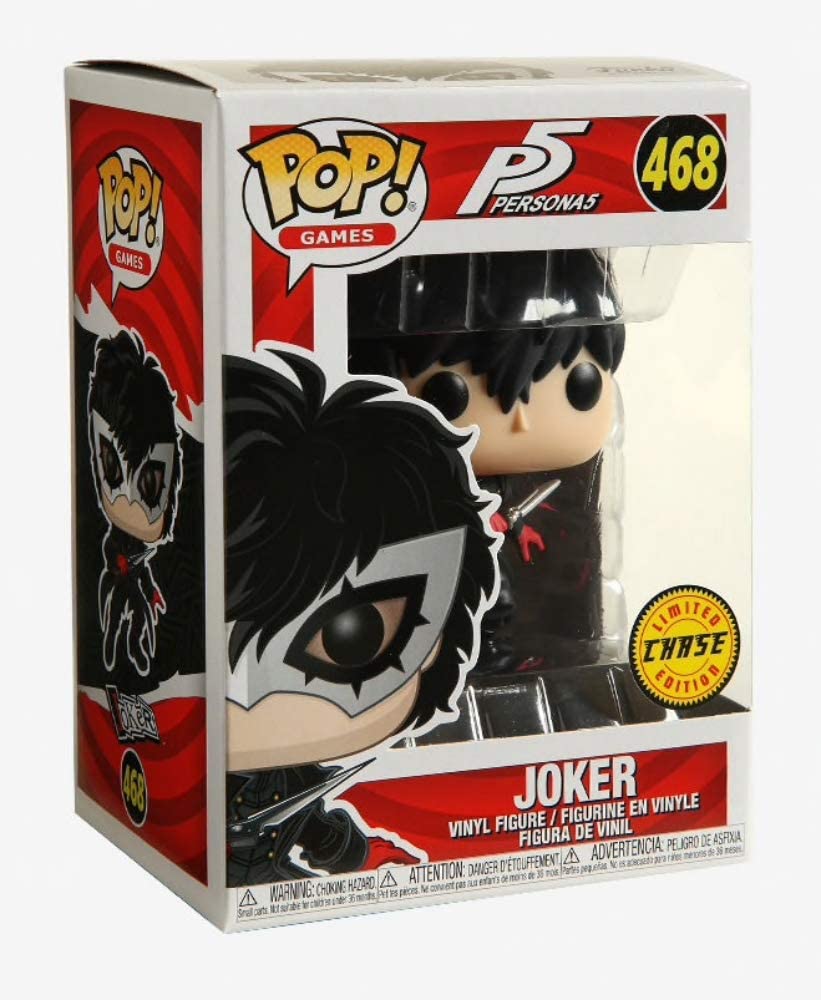 FUNKO POP The Joker Persona 5 CHASE Games POP Vinyl Figure 9 cm