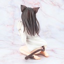 Koyafu Catgirl Mia Statua 15 Cm PLUM