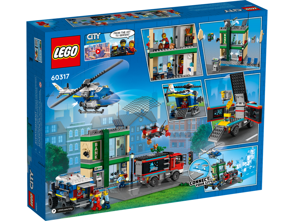 LEGO City Inseguimento della polizia alla banca 60317