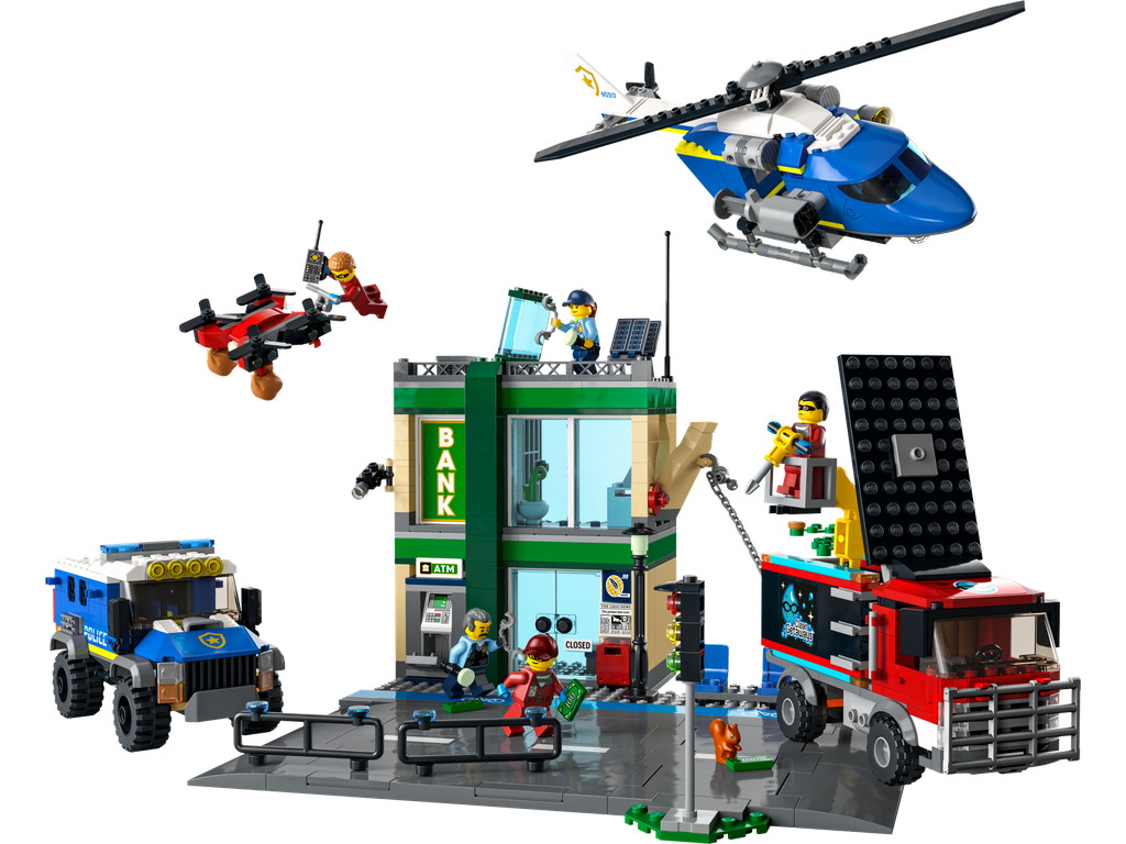 LEGO City Inseguimento della polizia alla banca 60317