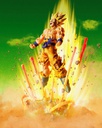 Dragon Ball Z Statua Super Saiyan Son Goku su Namecc Extra Battle FiguartsZERO 27 Cm BANDAI