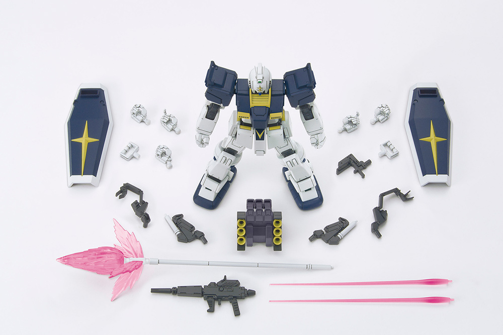 Bandai Model kit Gunpla Gundam HG Ground Type Thunderbolt 1/144