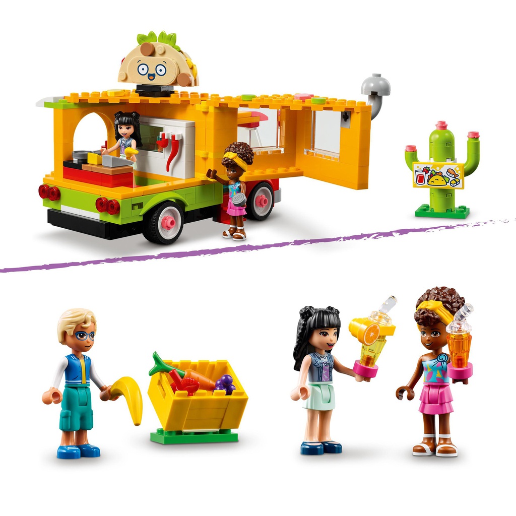 LEGO Friends Il Mercato dello street food 41701