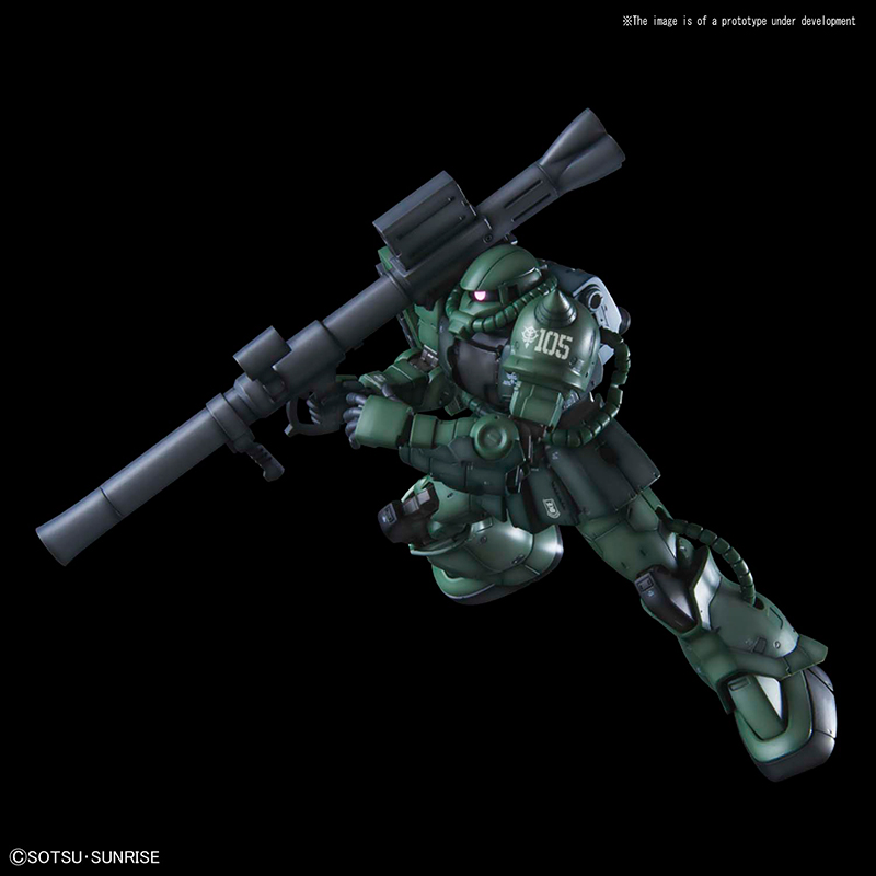 Bandai Model kit Gunpla Gundam HG Zaku II Type C-6 R6 1/144