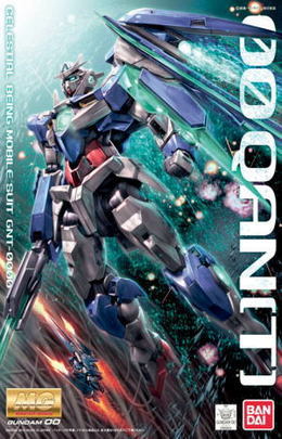 BANDAI Model Kit Gunpla Gundam MG GNT 0000 00 QAN[T] 1/100